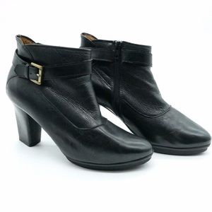 leather ankle boots